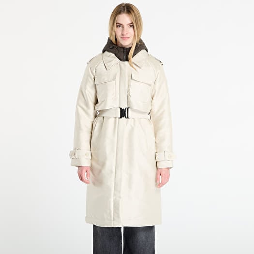 Kabát Desigual Empire Jacket Beige Crude