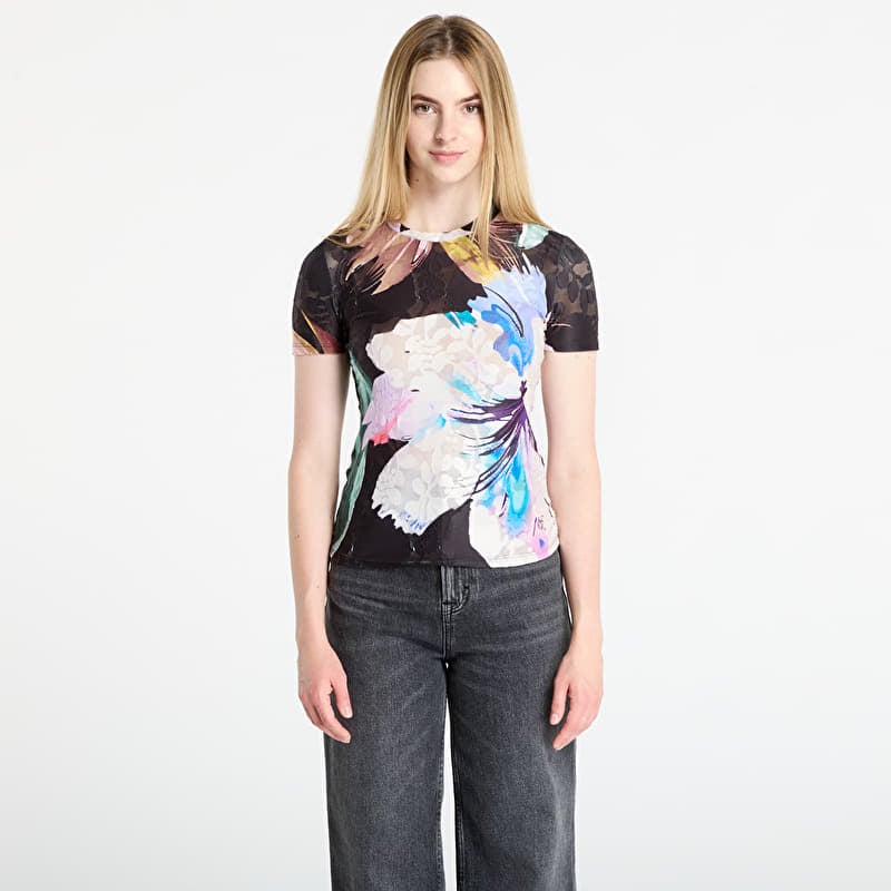 Tričko Desigual Viena T-Shirt Black
