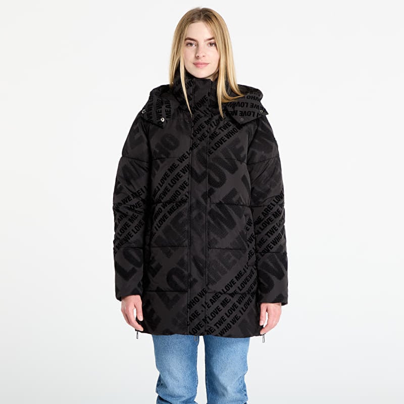 Jaka Desigual Cadera_Flock Jacket Black
