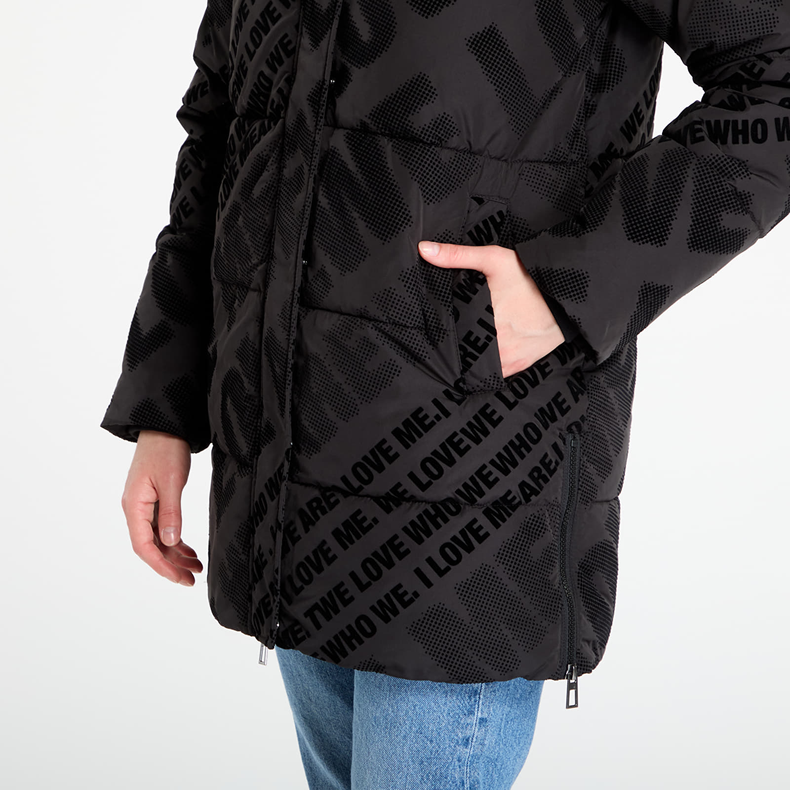 Jakas Desigual Cadera_Flock Jacket Black