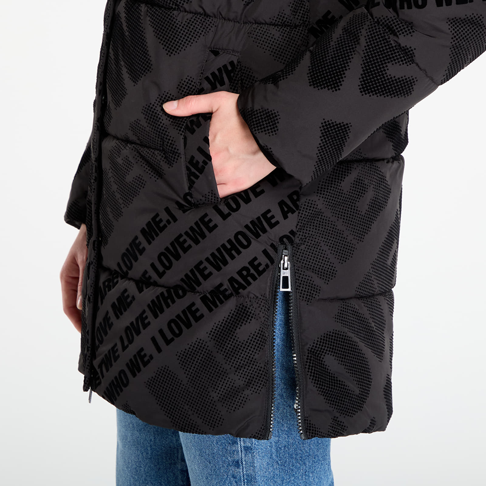 Jakas Desigual Cadera_Flock Jacket Black