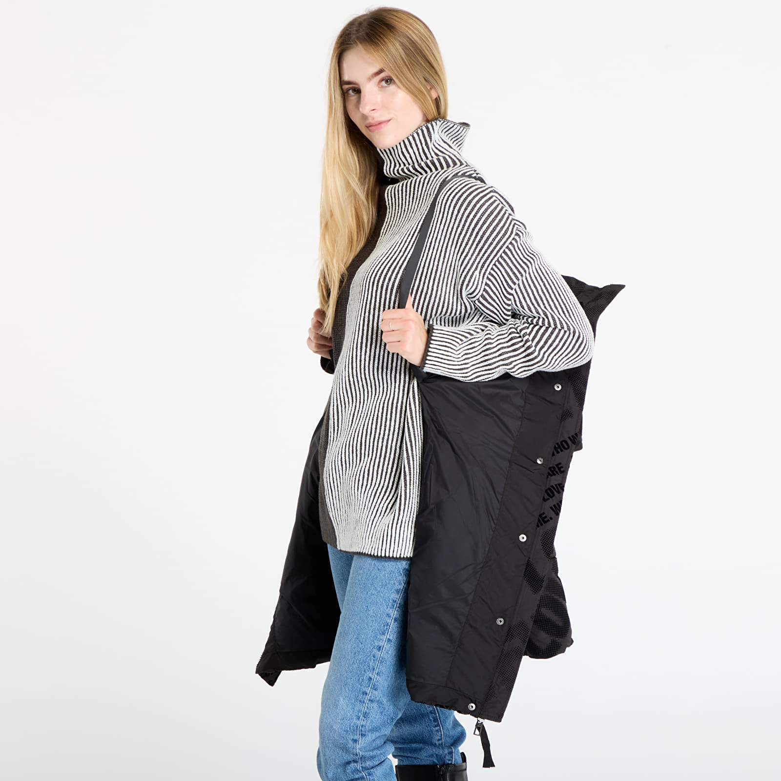 Jakas Desigual Cadera_Flock Jacket Black