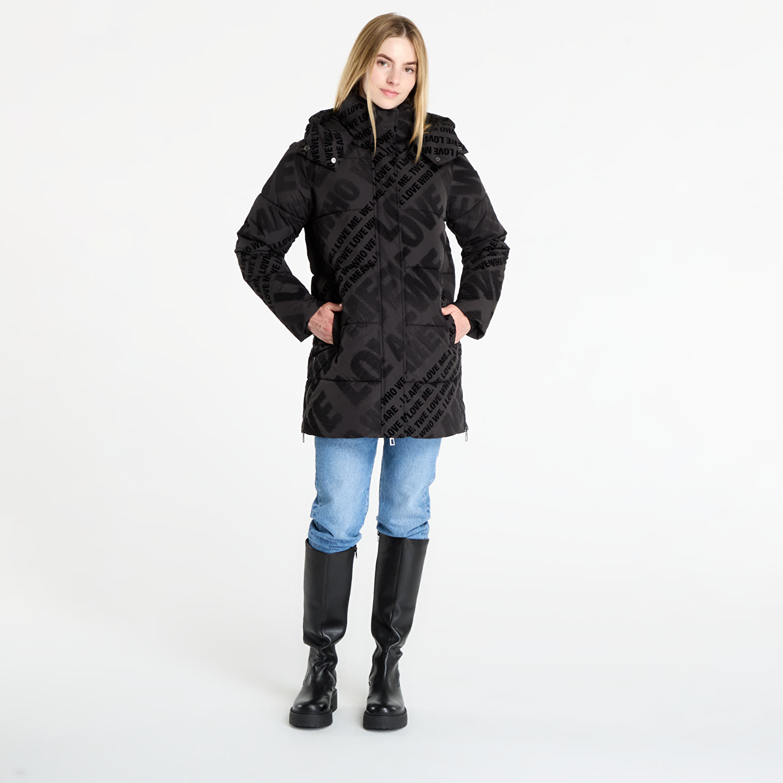 Jakas Desigual Cadera_Flock Jacket Black