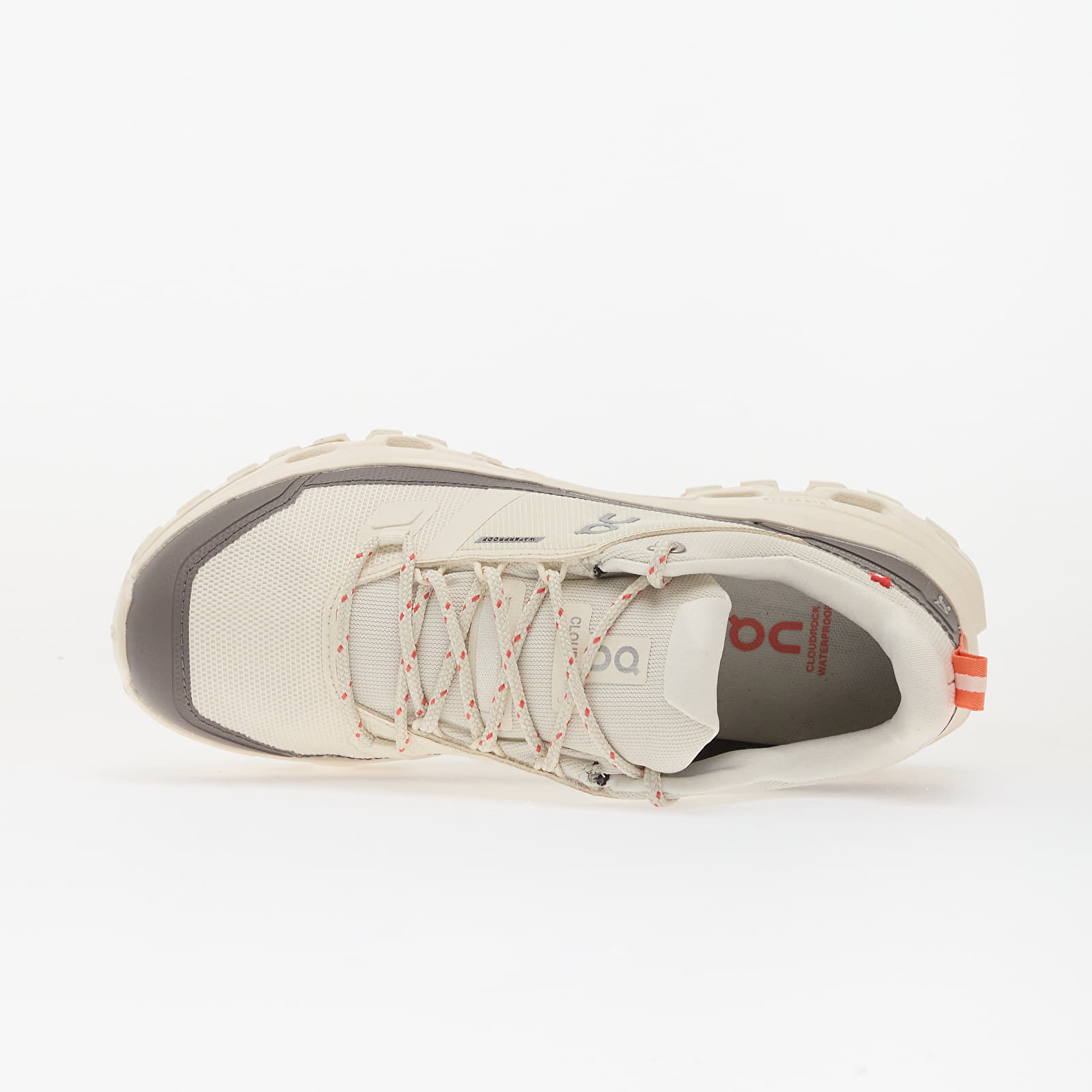 Încălțăminte și sneakerși pentru femei On W Cloudrock Low Wp Ivory/ Ivory