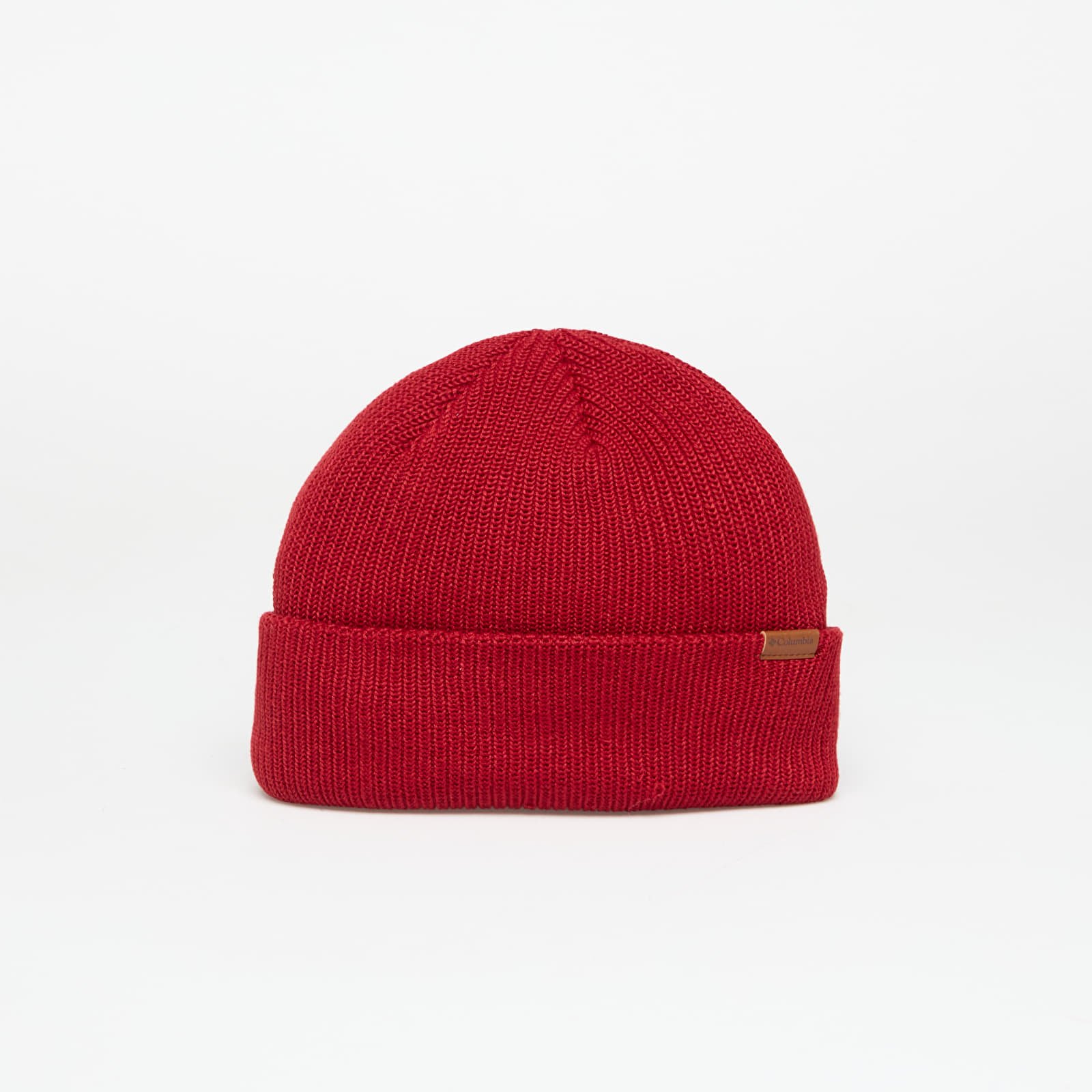 Pánské čepice Columbia Portside™ Fisherman Beanie Red Dahlia