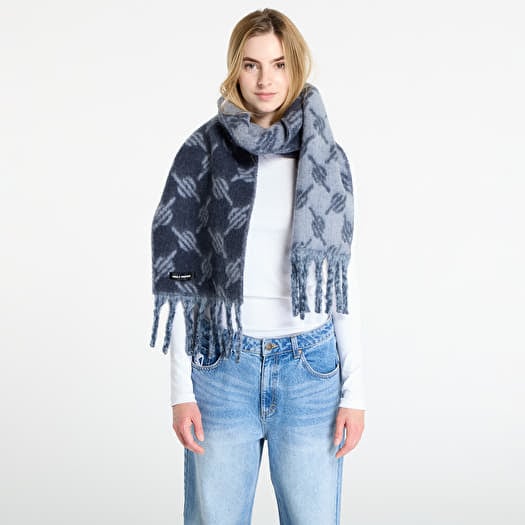 Daily Paper Riyo Monogram Scarf Sky Captain Blue
