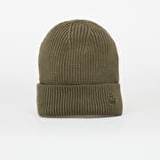 adidas Everyday Icons Beanie With Tonal Metal Trefoil Olive Strata