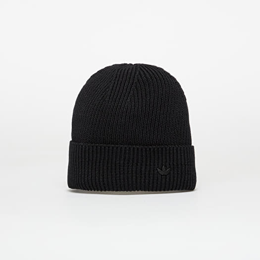 Hoed adidas Everyday Icons Beanie With Tonal Metal Trefoil Black
