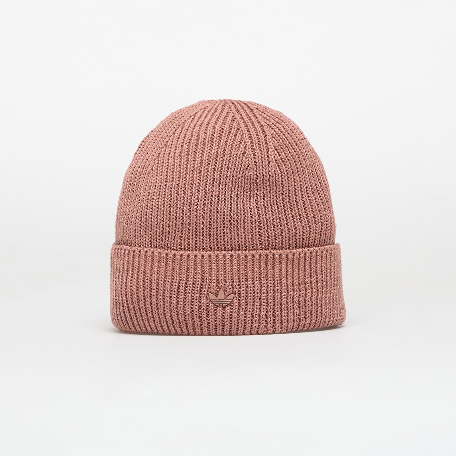 Hatte til mænd adidas Everyday Icons Beanie With Tonal Metal Trefoil Warm Clay