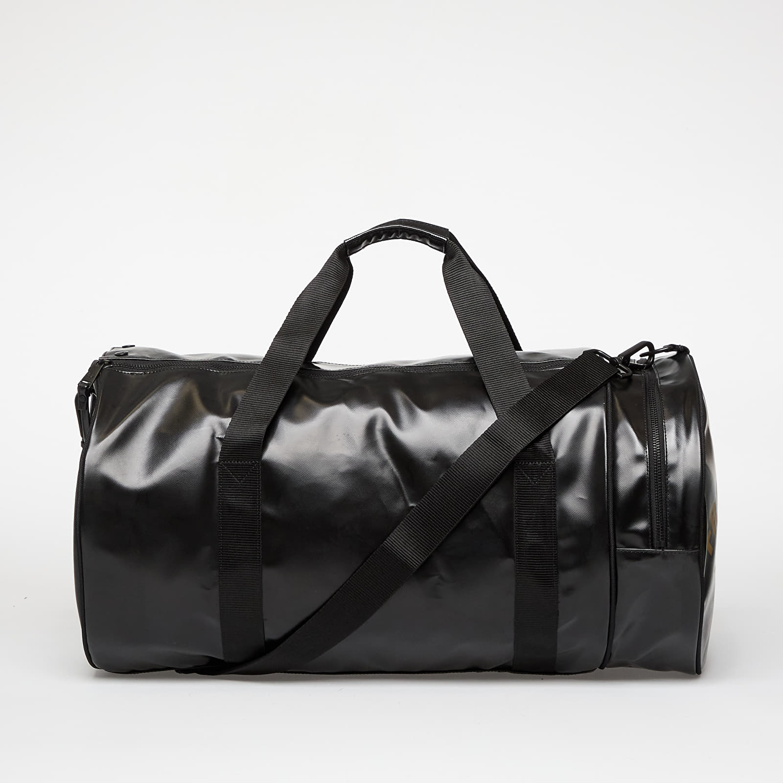 Duffle bag FRED PERRY Tonal Large Barrel Bag Black/ Gold