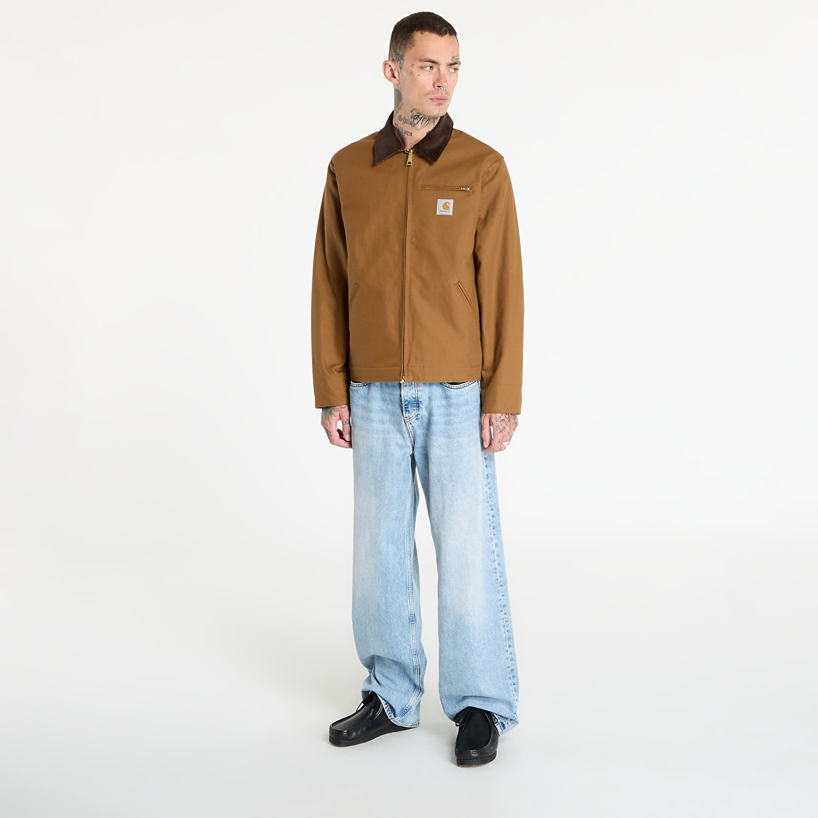 Men's jackets Carhartt WIP Detroit Jacket (Winter) UNISEX Hamilton Brown/ Tobacco Rigid
