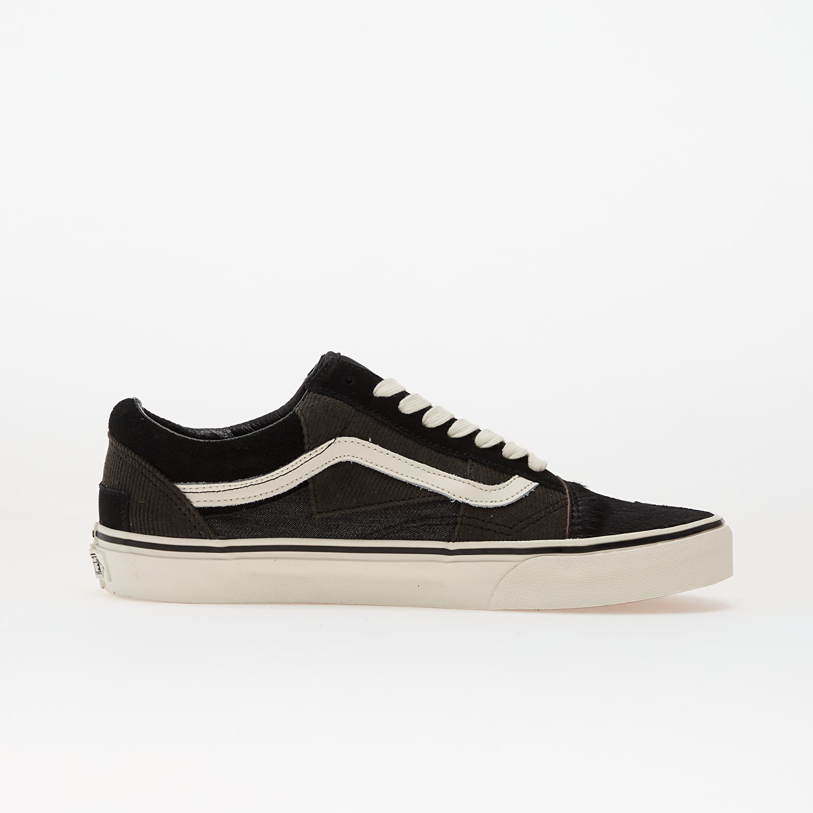 Men's sneakers and shoes Vans Old Skool Patchwork Dark Gray/ Black