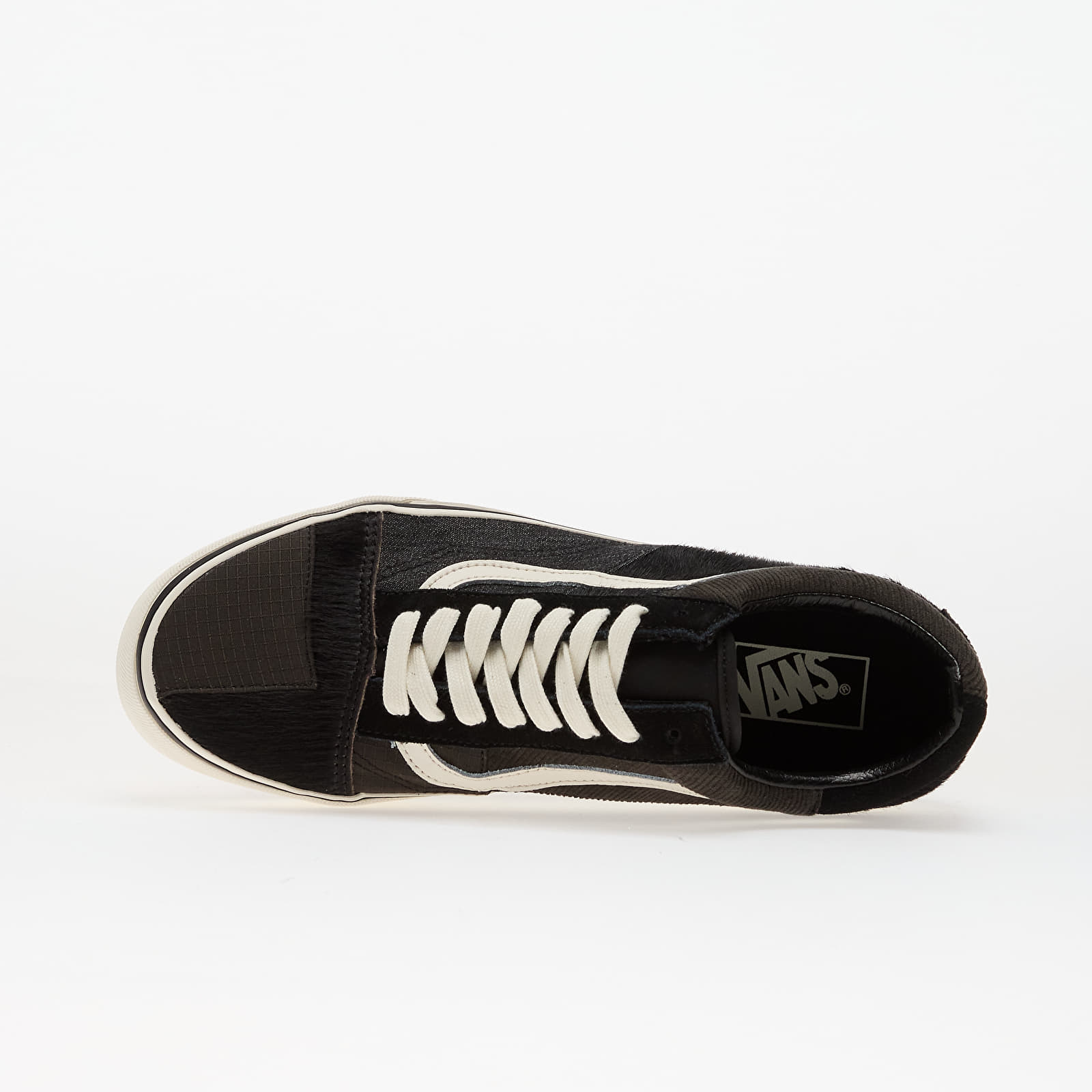 Men's sneakers and shoes Vans Old Skool Patchwork Dark Gray/ Black