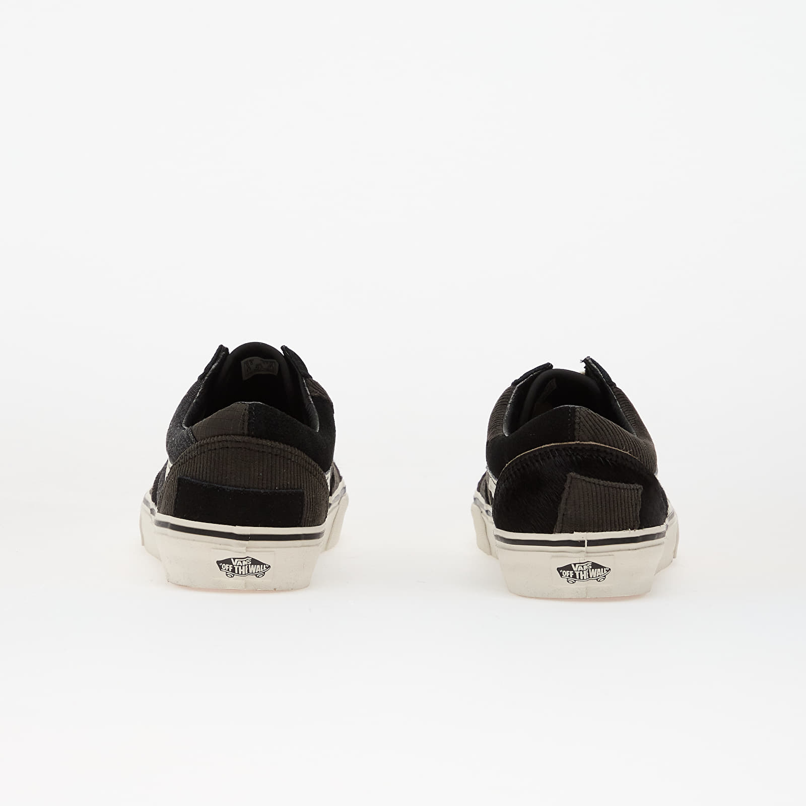 Men's sneakers and shoes Vans Old Skool Patchwork Dark Gray/ Black