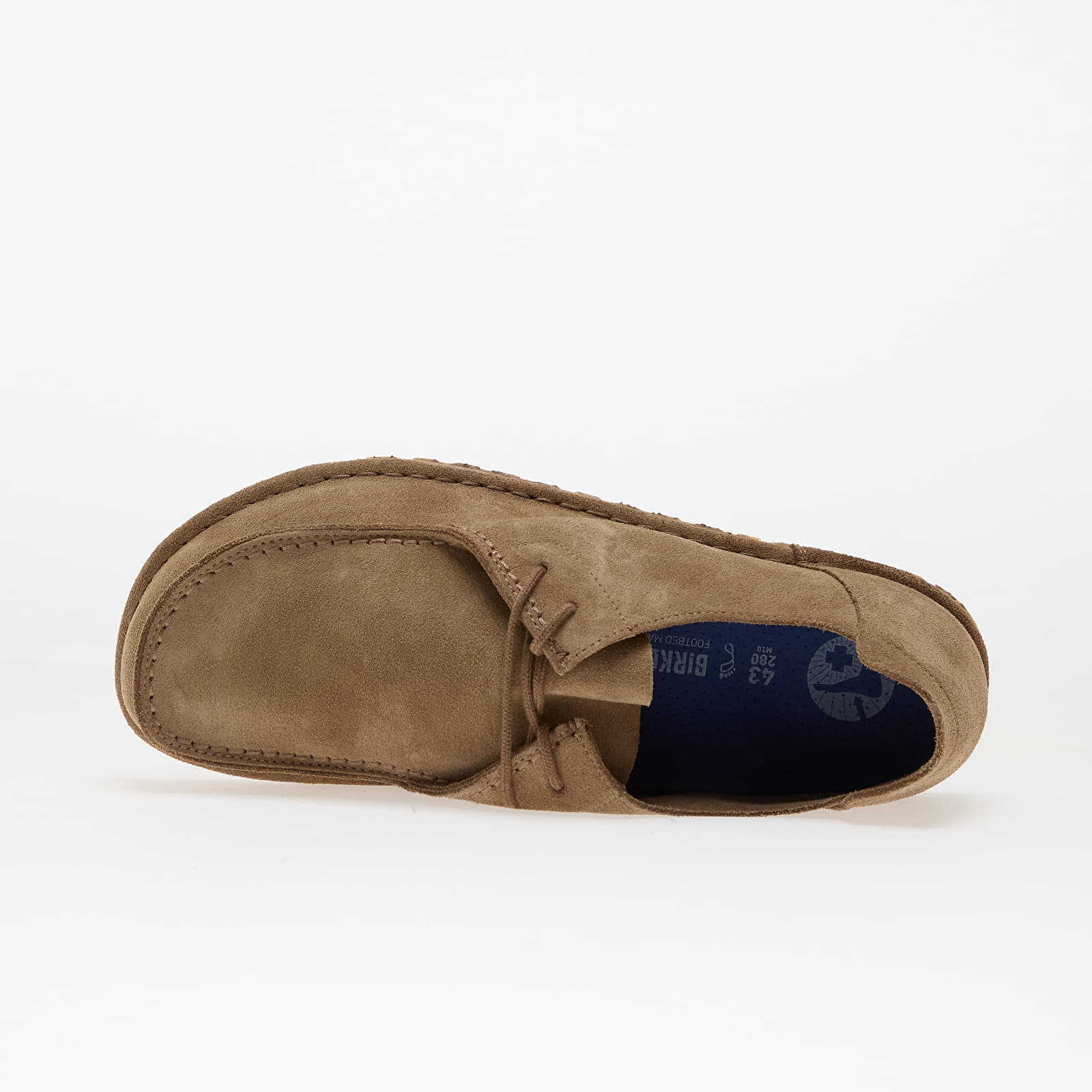Vīriešu čības un apavi Birkenstock Utti Lace Suede Leather Gray Taupe