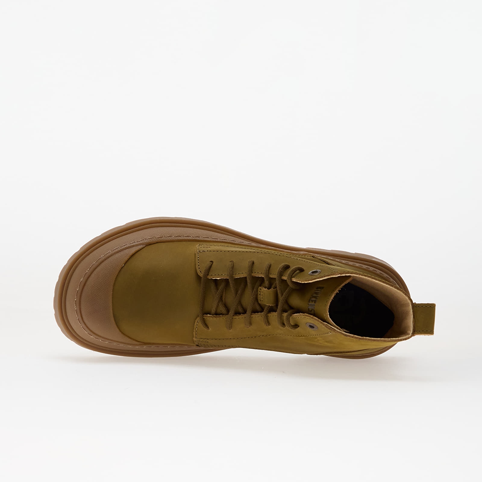 Pánské tenisky a boty Birkenstock Prescott Natural Leather Oiled Pine Green