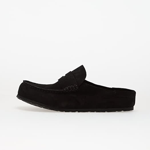 Birkenstock Naples Wrapped Suede Leather Black