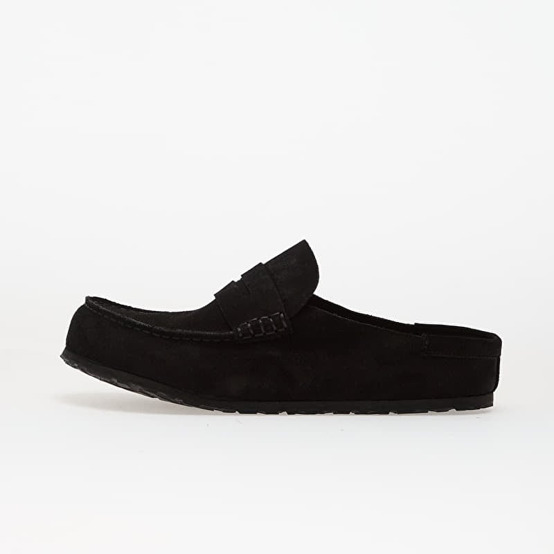 Birkenstock Naples Wrapped Suede Leather Black