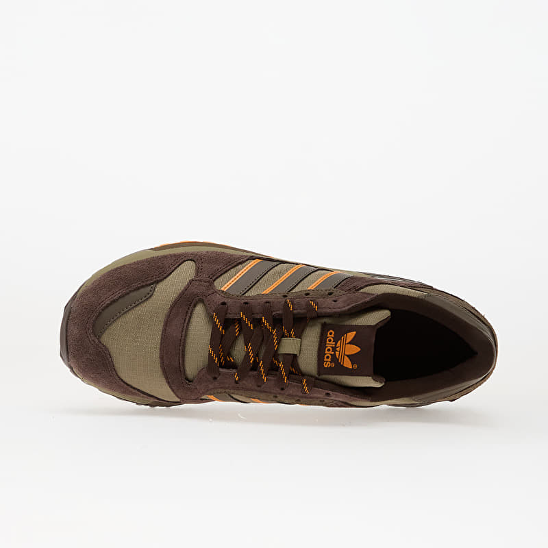 Men's sneakers and shoes adidas Zx 600 Dark Brown/ Orbit Green