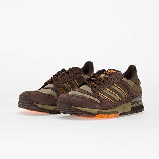 Kartoon Buty męskie adidas Zx 600 Dark Brown/ Orbit Green/ Cardboard