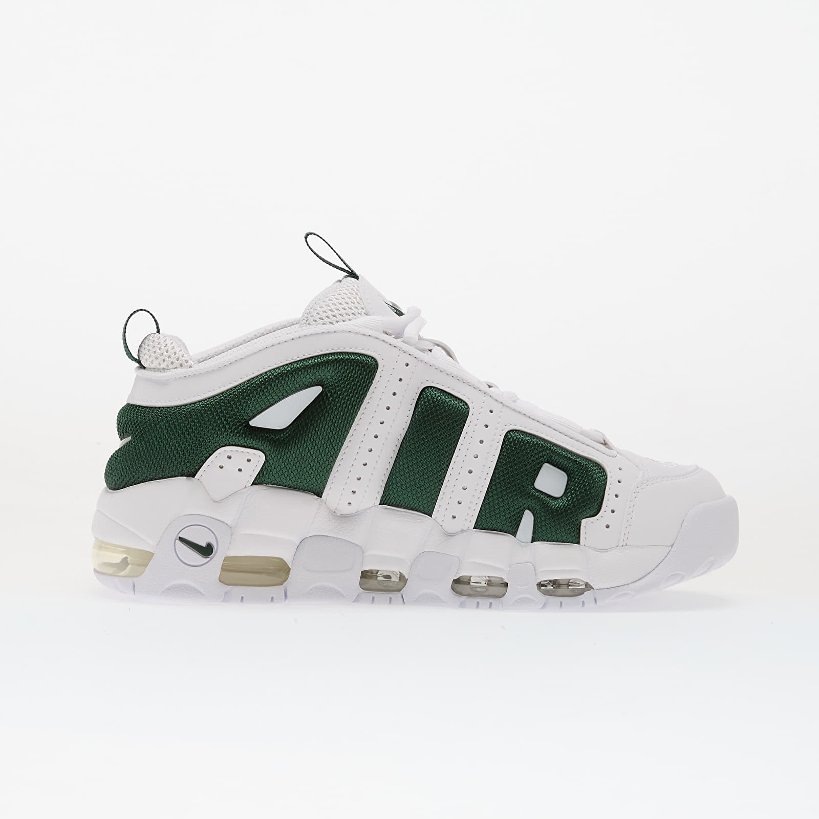 Sneakers og sko til mænd Nike Air More Uptempo Low White/ Fir