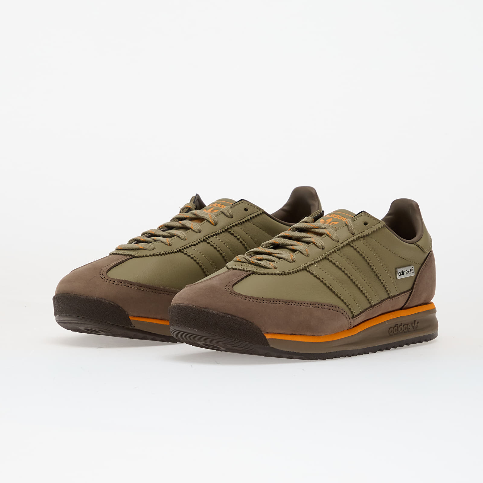 Pánské tenisky a boty adidas SL 72 RS Orbit Green/ Cargo Brown/ Bright Orange