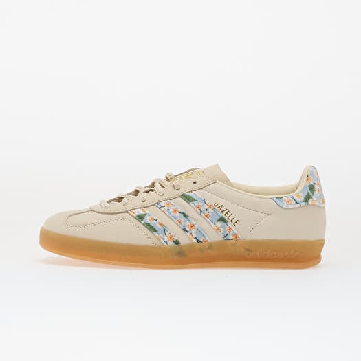 adidas Gazelle Indoor W Crew White/ Gold Metallic/ Tactile Blue