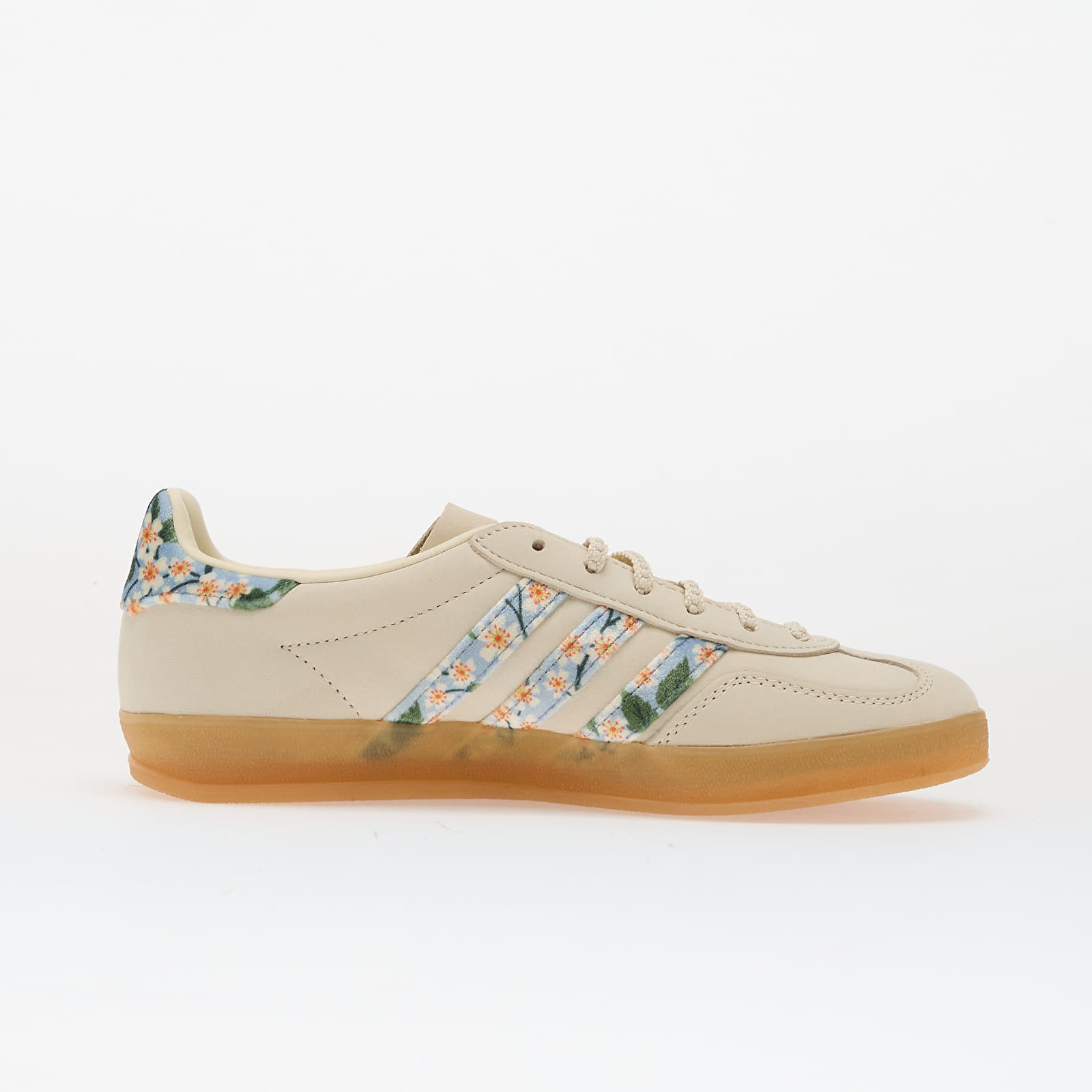 Dámské tenisky a boty adidas Gazelle Indoor W Crew White/ Gold Metallic/ Tactile Blue