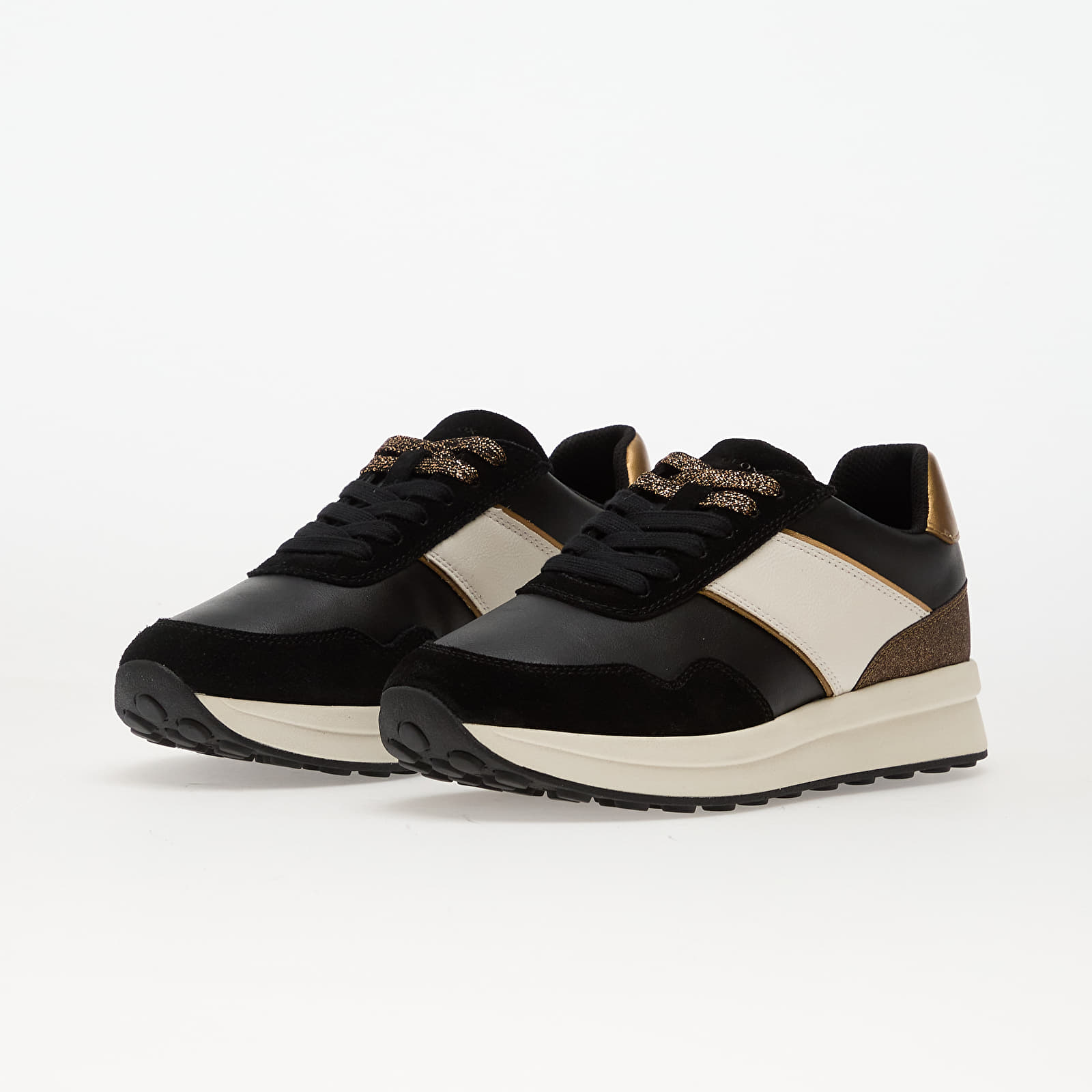 Pánské tenisky a boty Geox D Runntix Black/ Bronze