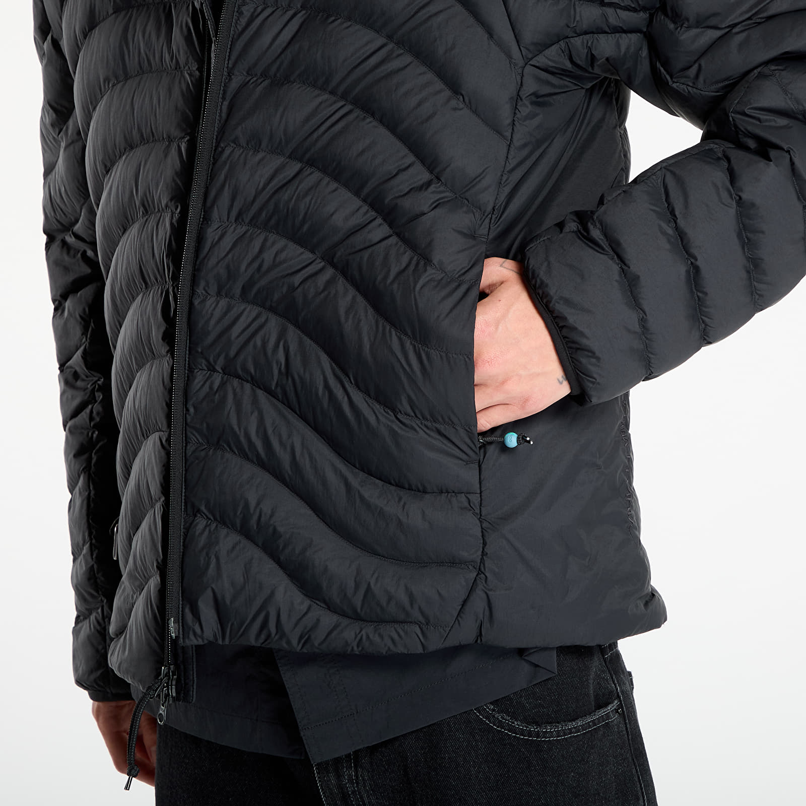 Pánské bundy Nike ACG "Lava Flow" Men's Therma-FIT ADV Jacket Black/ Black/ Black/ Summit White