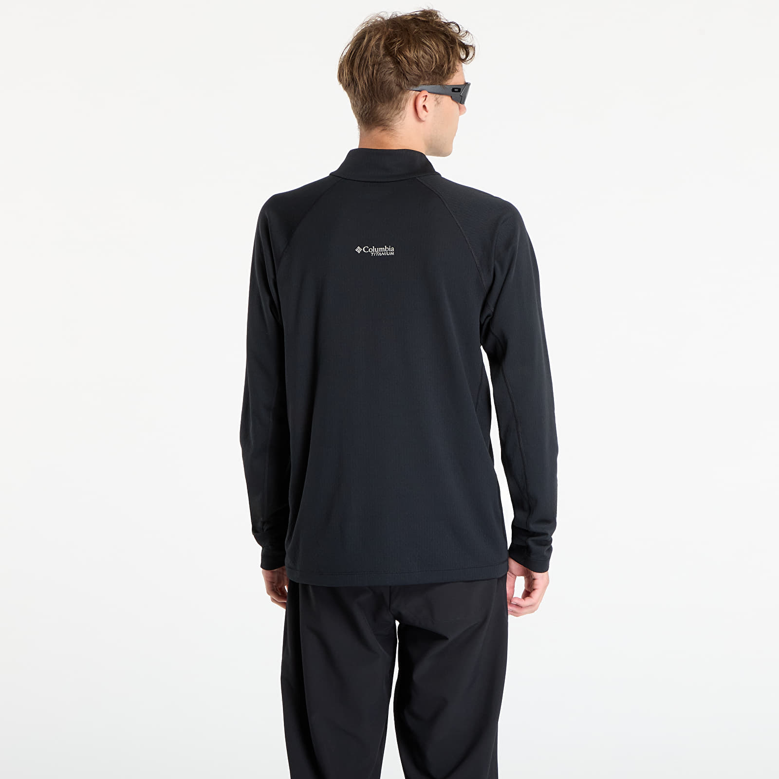 Vīriešu T-krekli Columbia DriVenture™ Half Zip Black