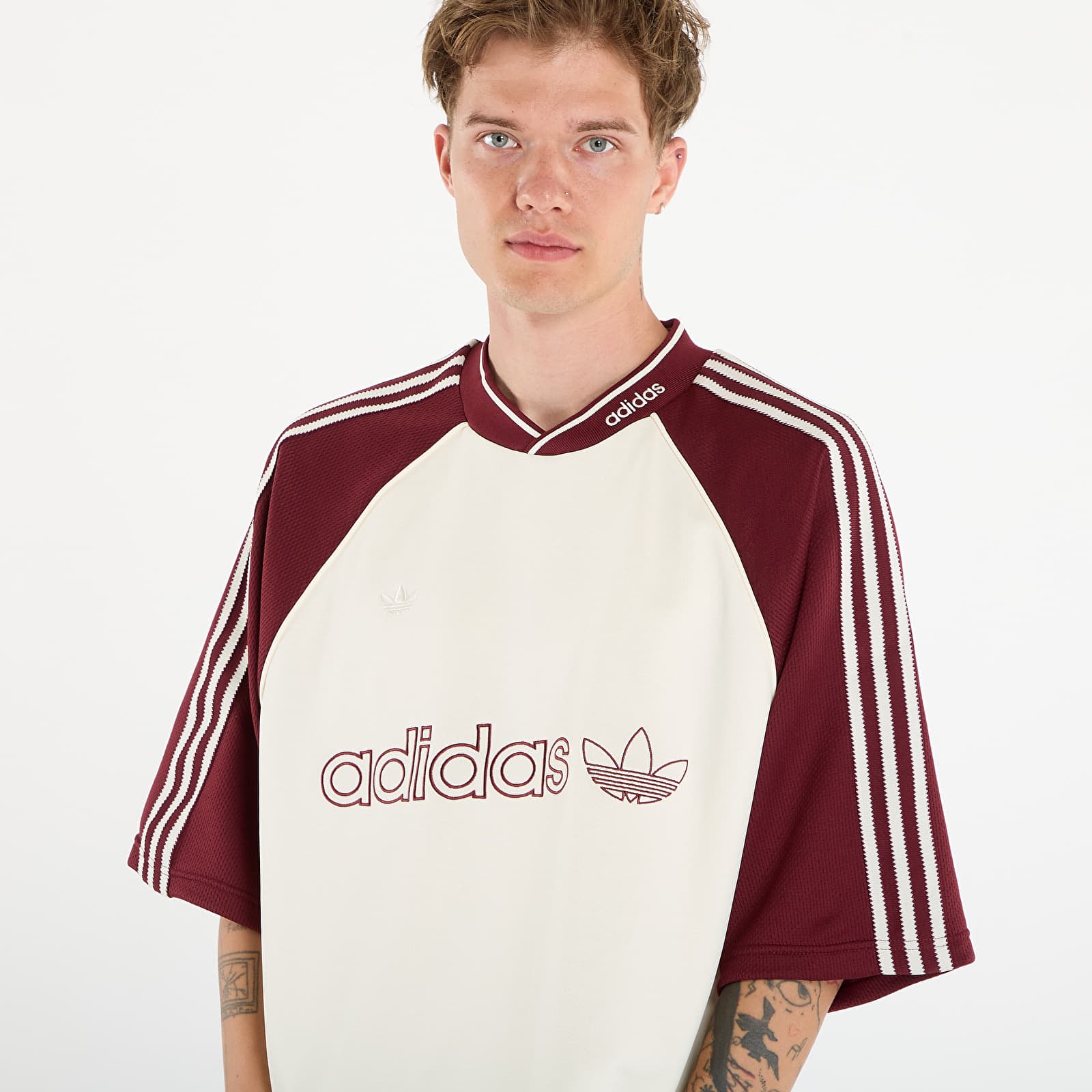 Vīriešu T-krekli adidas Premium Jersey Cream White