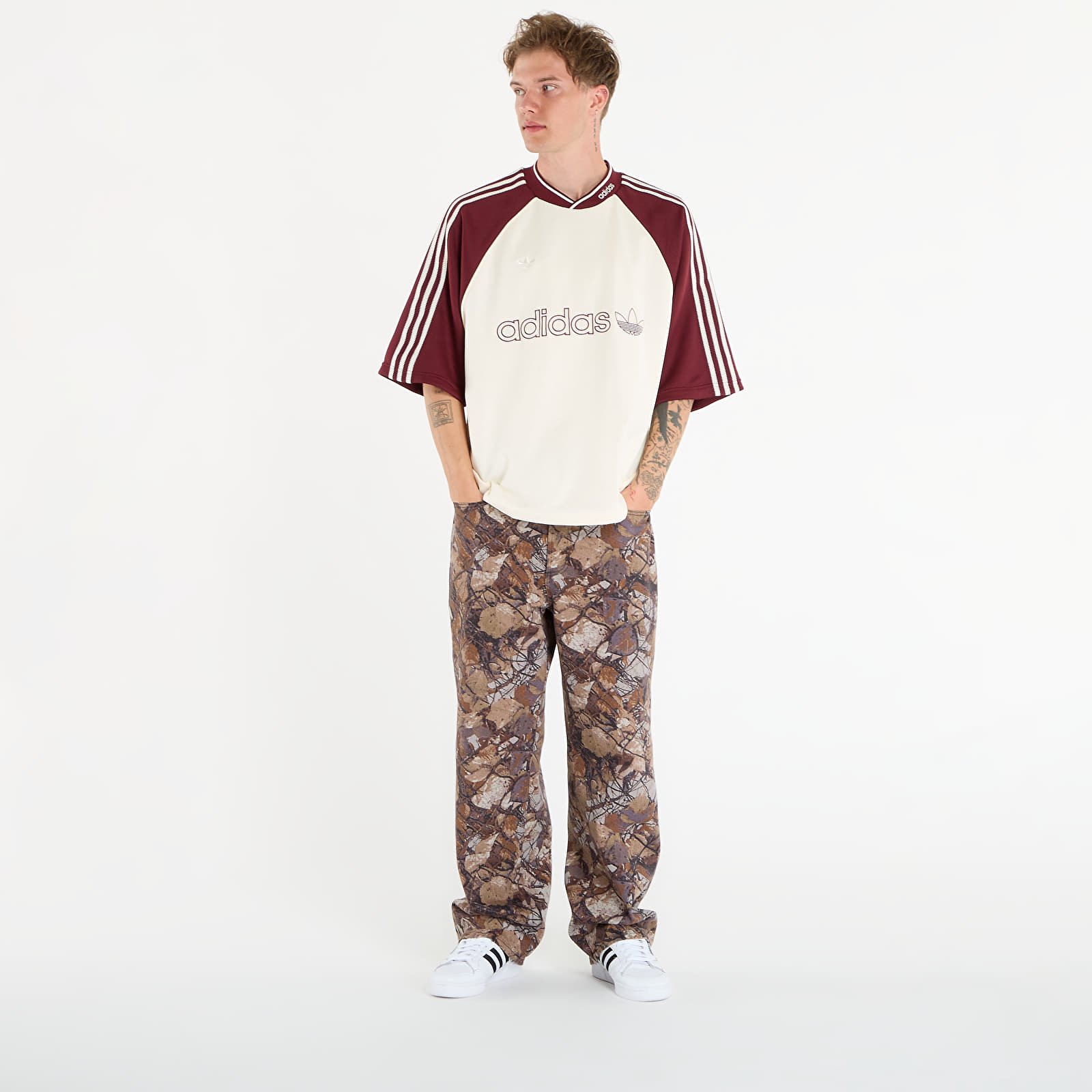 Vīriešu T-krekli adidas Premium Jersey Cream White