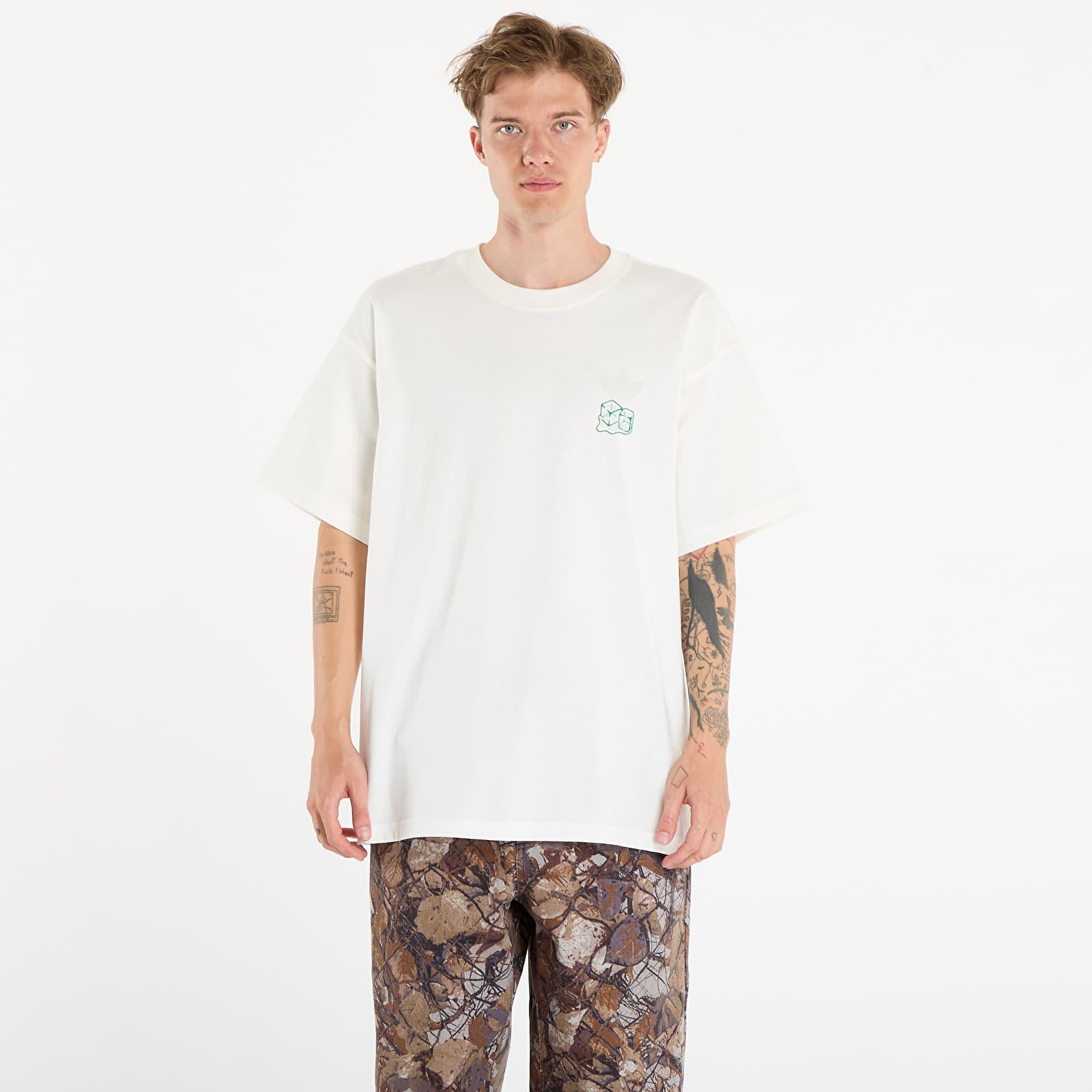 Pánská trička adidas MATCHA CLUB T-Shirt Off White