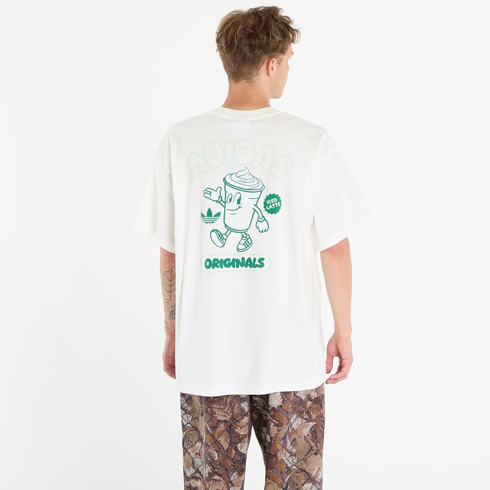 Pánská trička adidas MATCHA CLUB T-Shirt Off White
