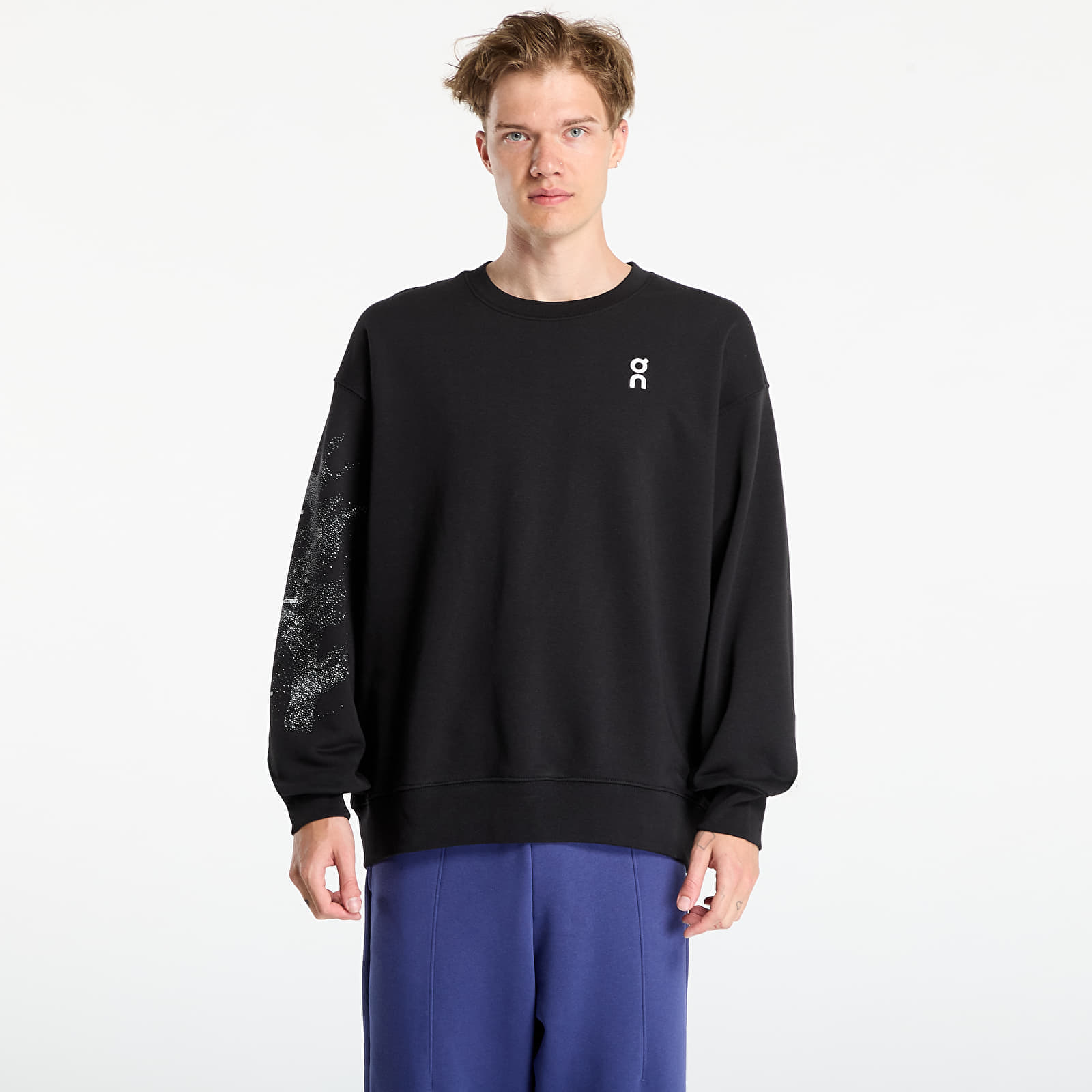 Sweatshirt On Club Crew Graphic Black M