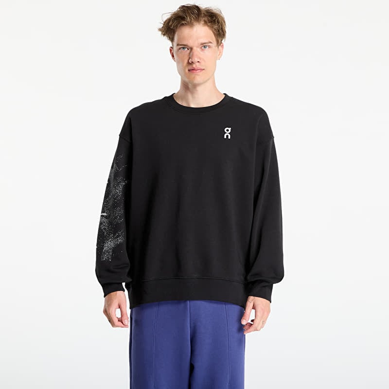 Sudadera On Club Crew Graphic Black