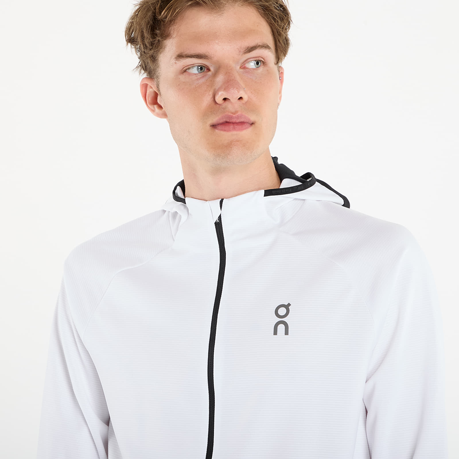 Ανδρικά φούτερ  On Climate Zip Hoodie White