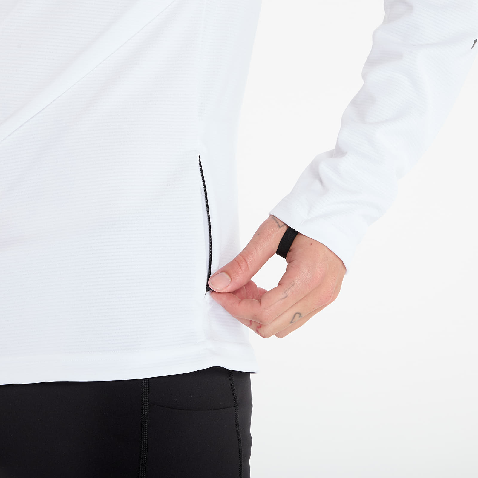 Ανδρικά φούτερ  On Climate Zip Hoodie White