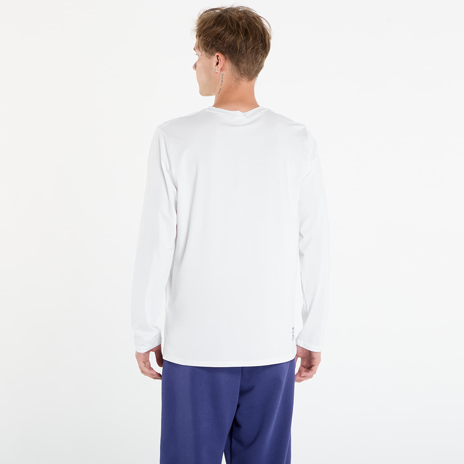 Ανδρικά μπλουζάκια On Court Long Tee White