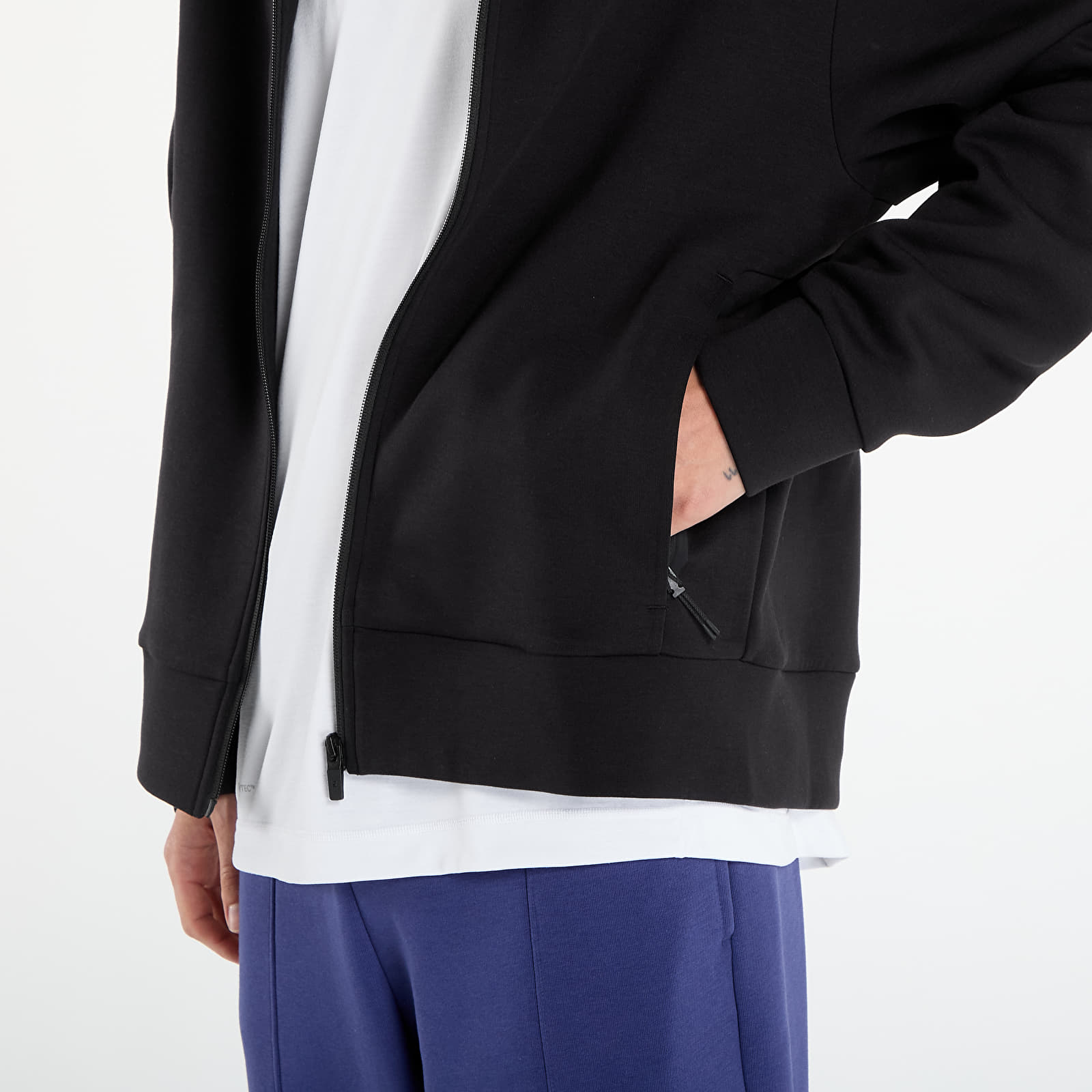 Sweatshirts til mænd On Focus Tech Zip Hoodie Black