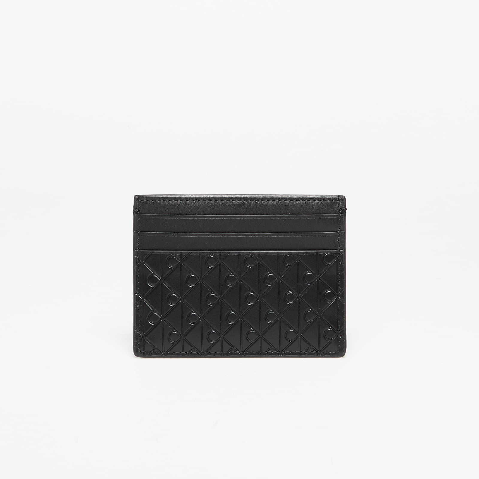 Punge til mænd Calvin Klein Embossed Emblem Cardholder Black