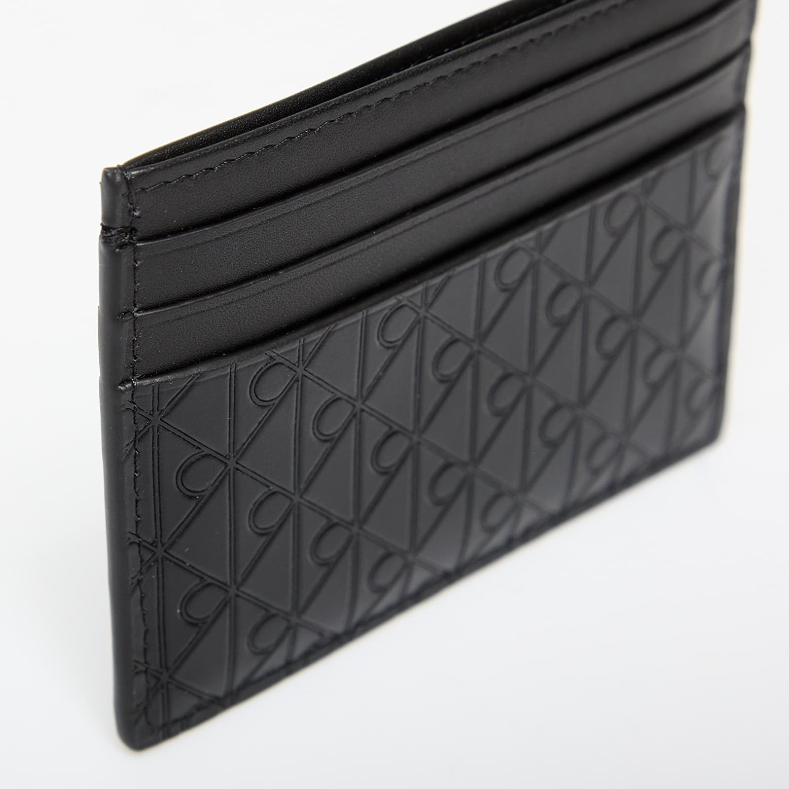 Punge til mænd Calvin Klein Embossed Emblem Cardholder Black