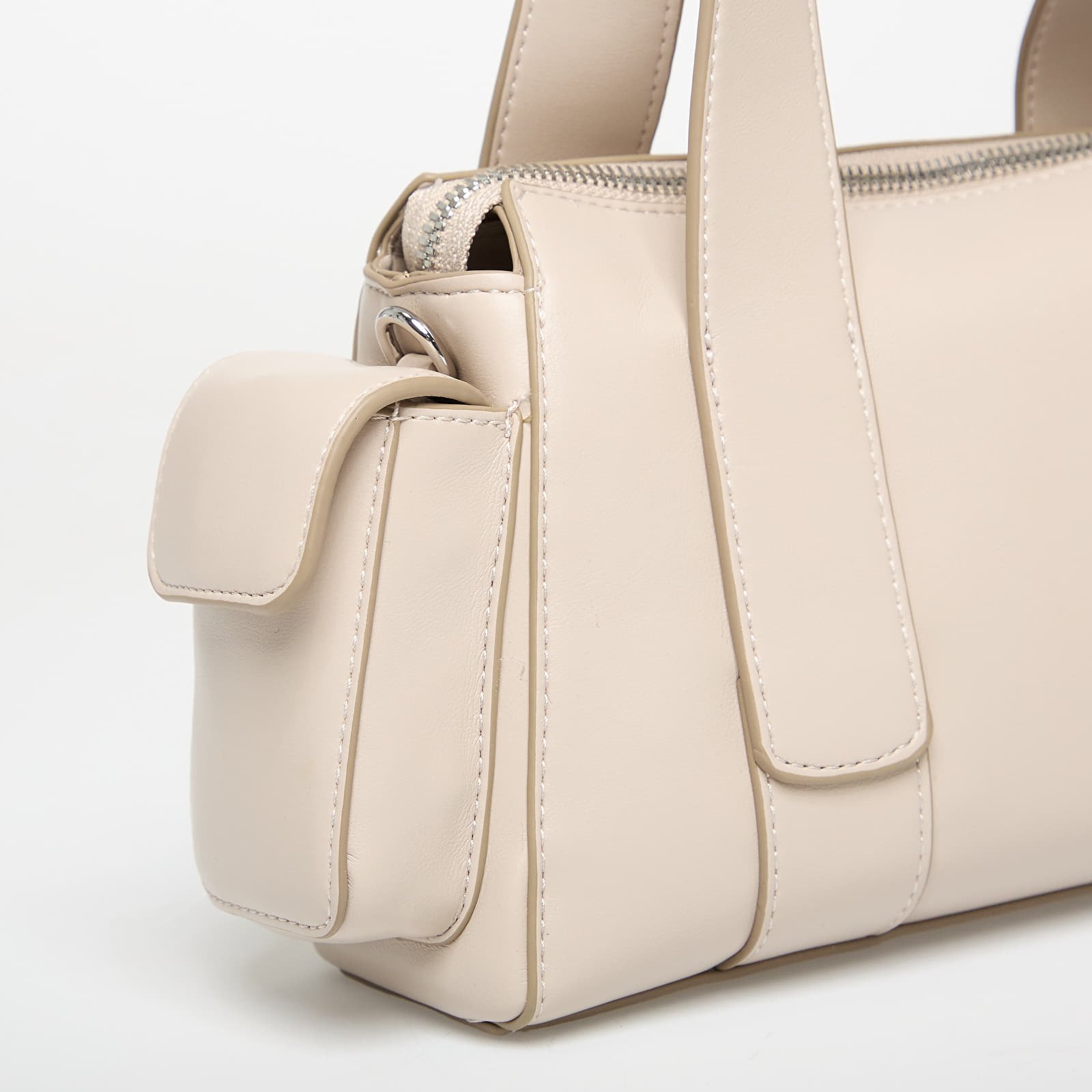 Vīriešu plecu somas Calvin Klein Webbing Strap Pocket Crossover Brown