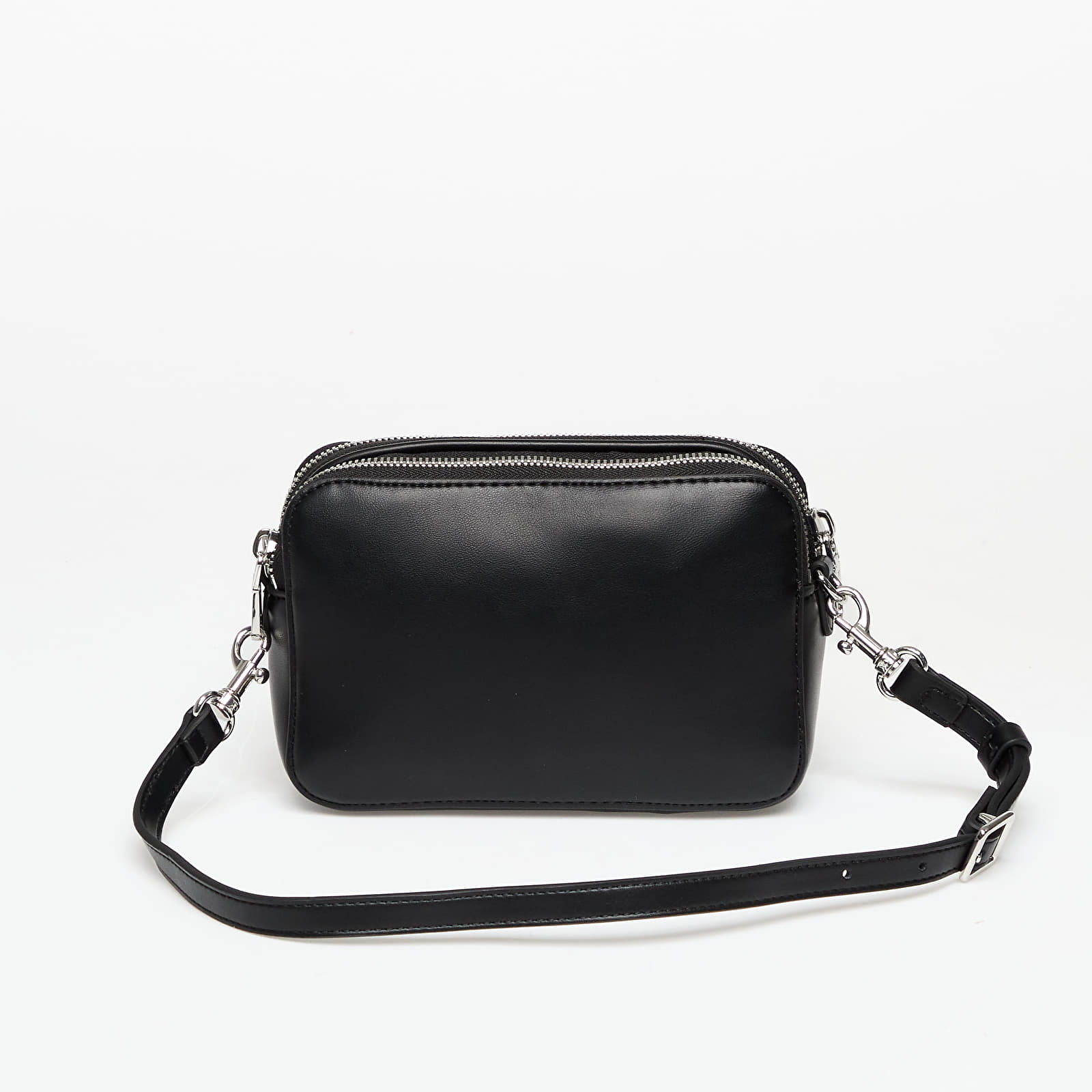 Skuldertasker til mænd Calvin Klein Webbing Double Strap Crossover Black
