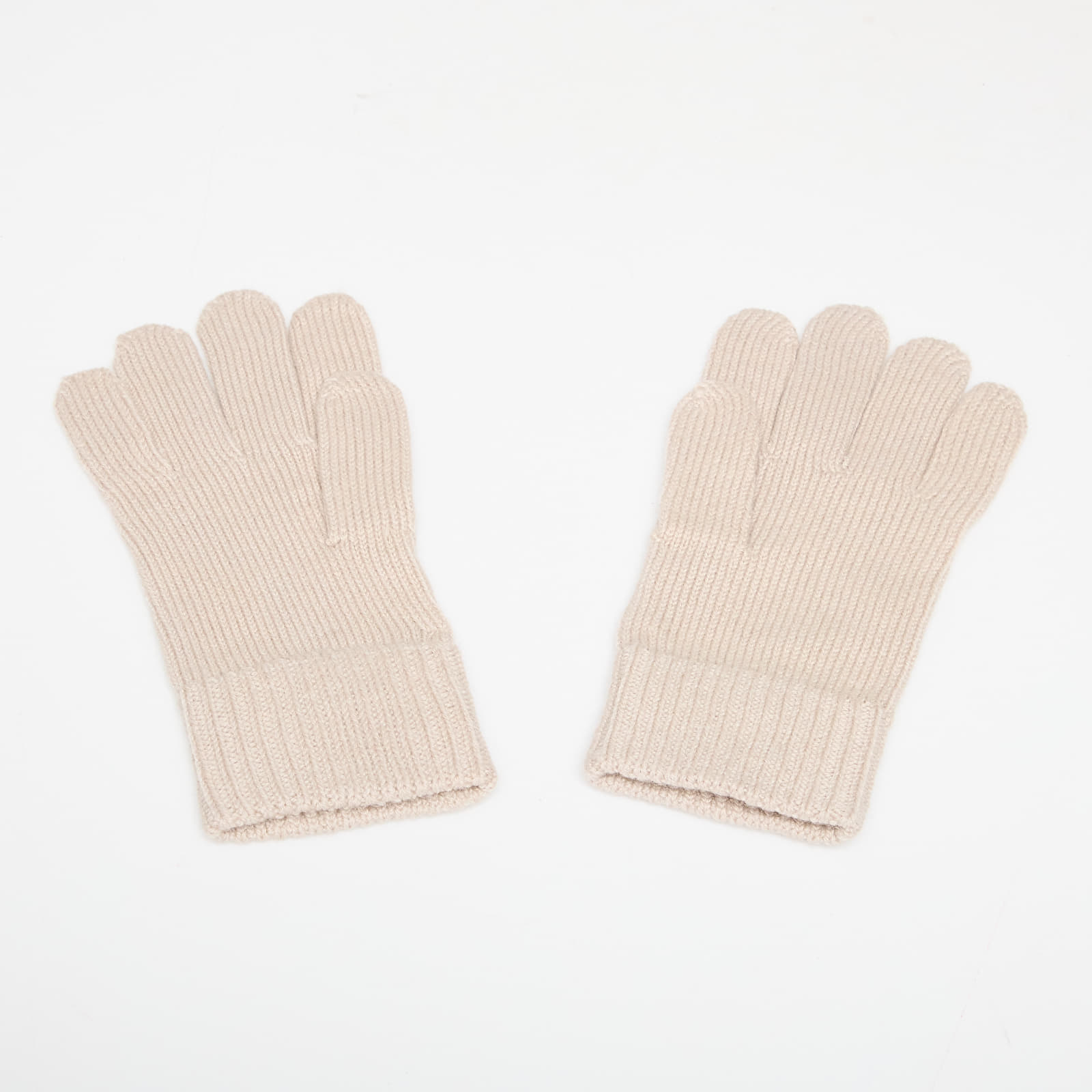Vīriešu cimdi Calvin Klein Patch Wool Knitted Brown