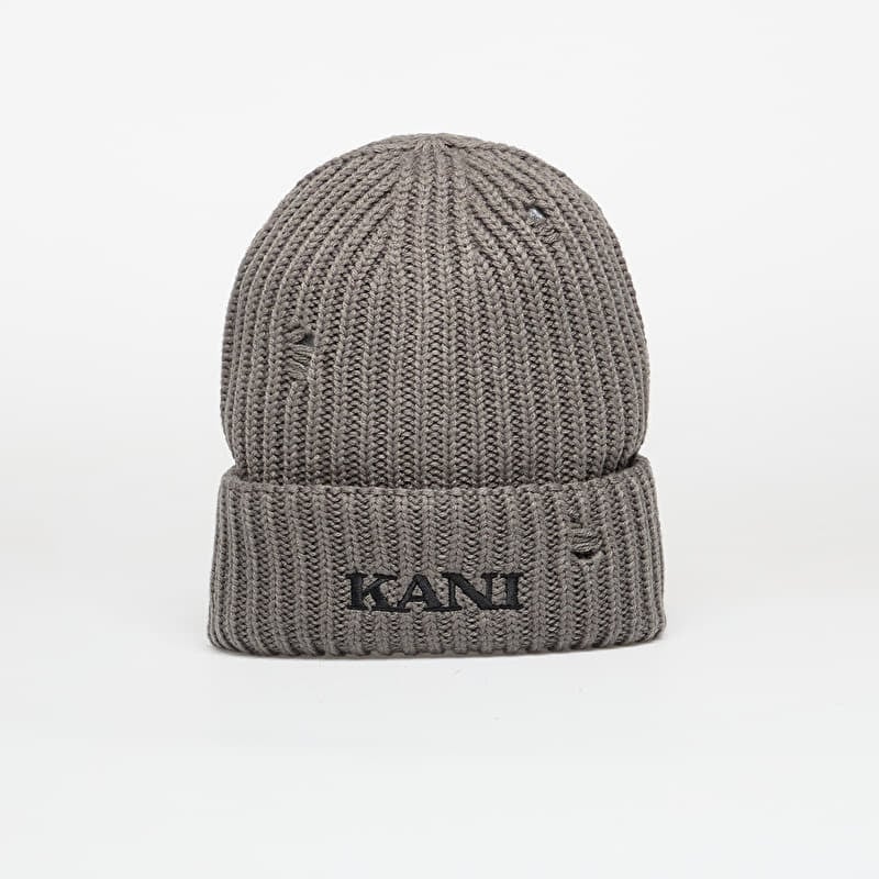 Karl Kani Retro Distress Beanie Grey