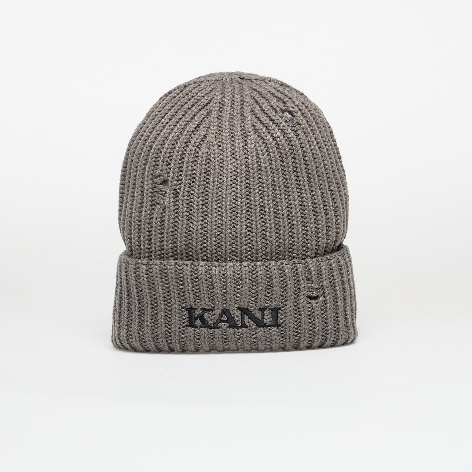 Čepice Karl Kani Retro Distress Beanie Grey