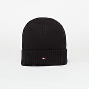 Tommy Hilfiger Flag Pima Cotton Beanie Black