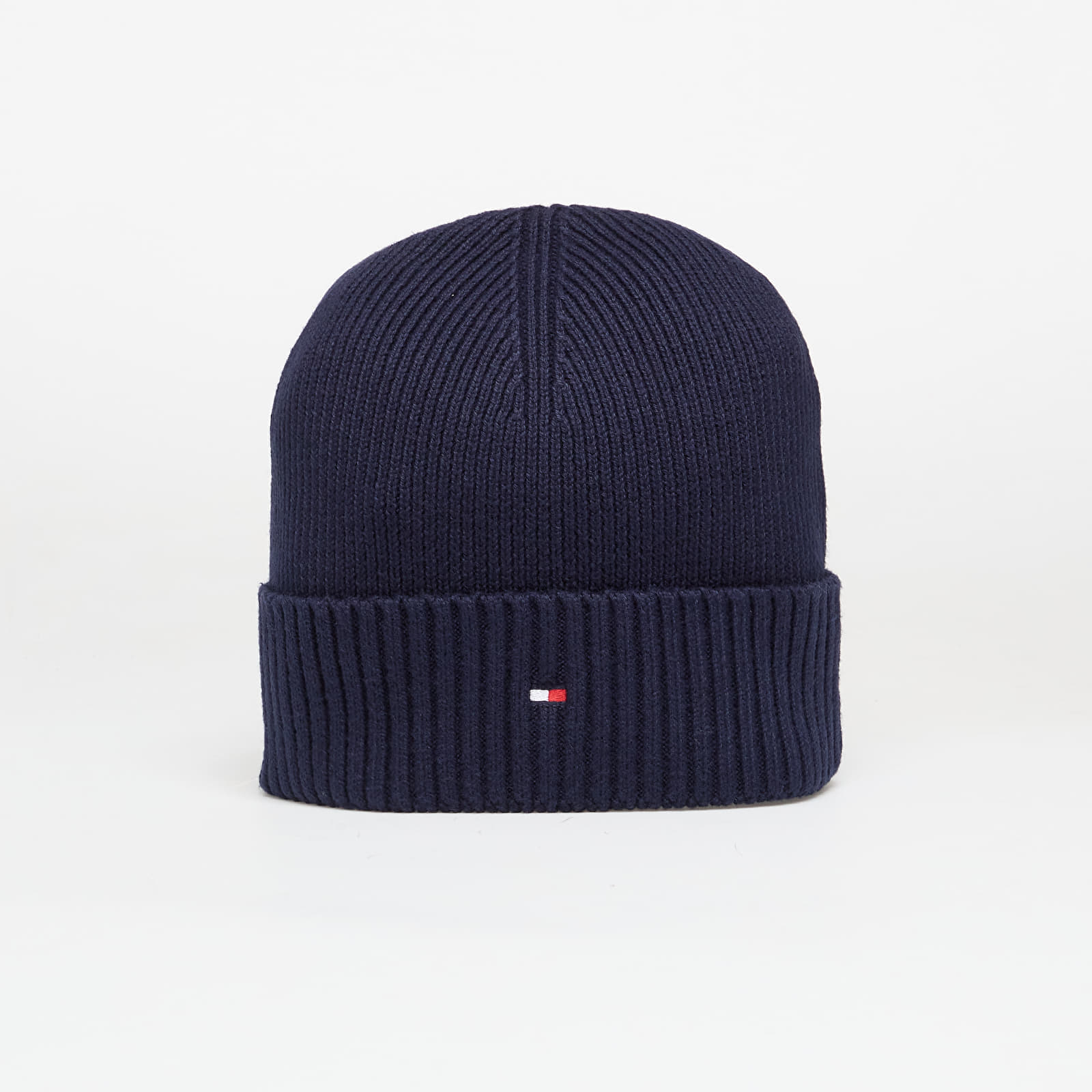 Căciulă Tommy Hilfiger Flag Pima Cotton Beanie Navy Universal